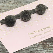 Load image into Gallery viewer, Colourway 37 - Slate Pompom Sample card
