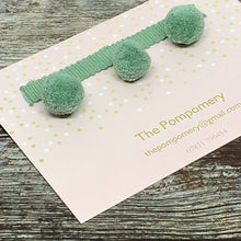 Load image into Gallery viewer, Duck Egg Pompom sample card
