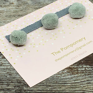 Mouse Grey Pompom sample card